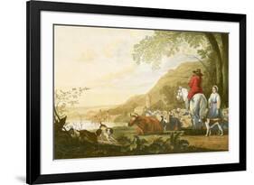 Landscape - Evening-Aelbert Cuyp-Framed Giclee Print