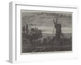 Landscape, Evening-null-Framed Giclee Print