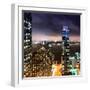 Landscape Foggy Night in Manhattan-Philippe Hugonnard-Framed Photographic Print