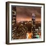 Landscape Foggy Night in Manhattan-Philippe Hugonnard-Framed Photographic Print