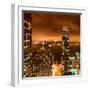 Landscape Foggy Night in Manhattan-Philippe Hugonnard-Framed Photographic Print