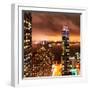 Landscape Foggy Night in Manhattan-Philippe Hugonnard-Framed Photographic Print