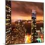 Landscape Foggy Night in Manhattan-Philippe Hugonnard-Mounted Photographic Print