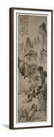 Landscape for Yongweng, Qing Dynasty, C.1687-90-Daoji Shitao-Framed Giclee Print