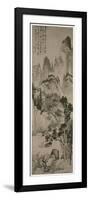 Landscape for Yongweng, Qing Dynasty, C.1687-90-Daoji Shitao-Framed Giclee Print