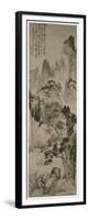 Landscape for Yongweng, Qing Dynasty, C.1687-90-Daoji Shitao-Framed Giclee Print