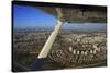 Landscape from above between Tel Aviv and Jerusalem.-Stefano Amantini-Stretched Canvas