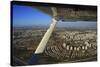 Landscape from above between Tel Aviv and Jerusalem.-Stefano Amantini-Stretched Canvas