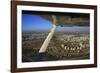 Landscape from above between Tel Aviv and Jerusalem.-Stefano Amantini-Framed Photographic Print