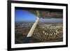 Landscape from above between Tel Aviv and Jerusalem.-Stefano Amantini-Framed Photographic Print