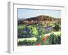 Landscape from Alfred Deller's House, Provence, 1976-John Stanton Ward-Framed Giclee Print