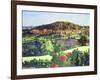 Landscape from Alfred Deller's House, Provence, 1976-John Stanton Ward-Framed Giclee Print