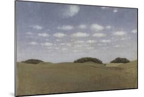 Landscape from Lejre, 1905-Vilhelm Hammershoi-Mounted Giclee Print