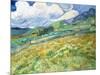 Landscape from Saint-Remy, 1889 (Oil on Canvas)-Vincent van Gogh-Mounted Giclee Print