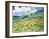 Landscape from Saint-Remy, 1889 (Oil on Canvas)-Vincent van Gogh-Framed Giclee Print