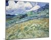 Landscape from Saint-Remy, 1889-Vincent van Gogh-Mounted Art Print