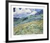 Landscape from Saint-Remy, 1889-Vincent van Gogh-Framed Art Print