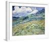 Landscape from Saint-Remy, 1889-Vincent van Gogh-Framed Giclee Print