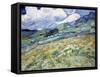 Landscape from Saint-Rémy-Vincent van Gogh-Framed Stretched Canvas