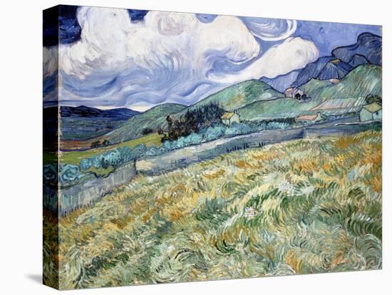 Landscape from Saint-Rémy-Vincent van Gogh-Stretched Canvas