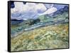 Landscape from Saint-Rémy-Vincent van Gogh-Framed Stretched Canvas