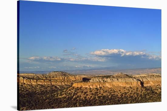 Landscape from Scenic Route to Los Alamos, New Mexico, USA-Massimo Borchi-Stretched Canvas