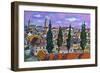 Landscape from Sibiu, Transylvania-ivdanu-Framed Premium Giclee Print