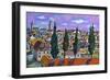 Landscape from Sibiu, Transylvania-ivdanu-Framed Premium Giclee Print