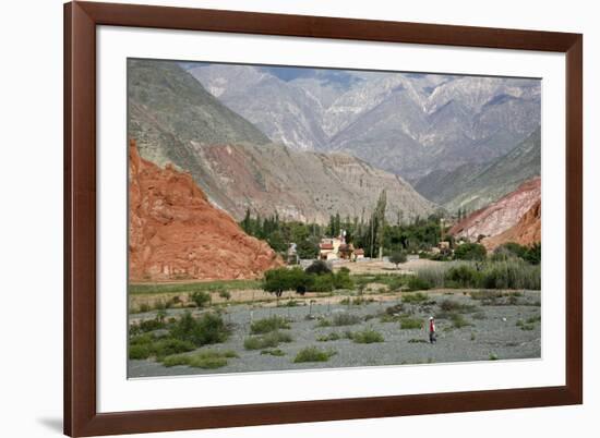 Landscape from the Camino De Los Colorados Trail around Purmamarca-Yadid Levy-Framed Photographic Print