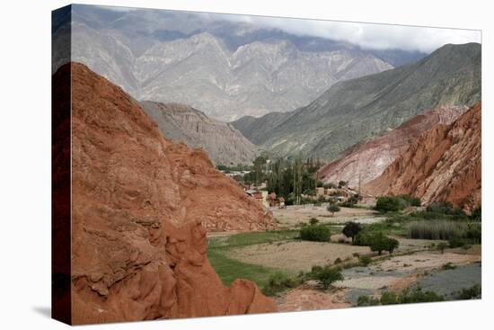 Landscape from the Camino De Los Colorados Trail around Purmamarca-Yadid Levy-Stretched Canvas
