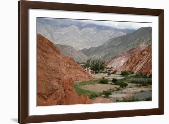 Landscape from the Camino De Los Colorados Trail around Purmamarca-Yadid Levy-Framed Photographic Print