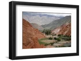 Landscape from the Camino De Los Colorados Trail around Purmamarca-Yadid Levy-Framed Photographic Print