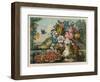 Landscape, Fruit and Flowers, 1862-Frances Flora Bond Palmer-Framed Giclee Print