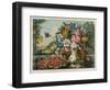 Landscape, Fruit and Flowers, 1862-Frances Flora Bond Palmer-Framed Giclee Print