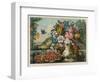 Landscape, Fruit and Flowers, 1862-Frances Flora Bond Palmer-Framed Giclee Print