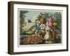 Landscape, Fruit and Flowers, 1862-Frances Flora Bond Palmer-Framed Giclee Print