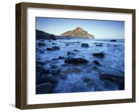 Landscape Gaztelugatxe Coast, Basque Country, Bay of Biscay, Spain, October 2008-Popp-Hackner-Framed Photographic Print