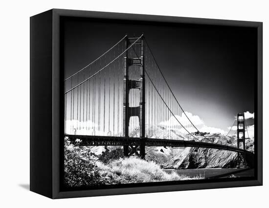 Landscape - Golden Gate Bridge - San Francisco - California - United States-Philippe Hugonnard-Framed Stretched Canvas