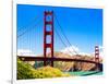 Landscape - Golden Gate Bridge - San Francisco - California - United States-Philippe Hugonnard-Framed Photographic Print