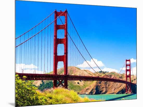 Landscape - Golden Gate Bridge - San Francisco - California - United States-Philippe Hugonnard-Mounted Photographic Print