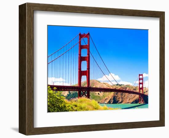 Landscape - Golden Gate Bridge - San Francisco - California - United States-Philippe Hugonnard-Framed Photographic Print