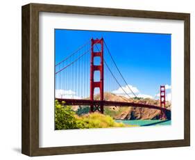 Landscape - Golden Gate Bridge - San Francisco - California - United States-Philippe Hugonnard-Framed Photographic Print