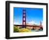 Landscape - Golden Gate Bridge - San Francisco - California - United States-Philippe Hugonnard-Framed Photographic Print