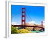 Landscape - Golden Gate Bridge - San Francisco - California - United States-Philippe Hugonnard-Framed Photographic Print