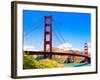 Landscape - Golden Gate Bridge - San Francisco - California - United States-Philippe Hugonnard-Framed Photographic Print