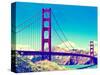 Landscape - Golden Gate Bridge - San Francisco - California - United States-Philippe Hugonnard-Stretched Canvas