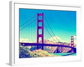 Landscape - Golden Gate Bridge - San Francisco - California - United States-Philippe Hugonnard-Framed Photographic Print