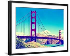 Landscape - Golden Gate Bridge - San Francisco - California - United States-Philippe Hugonnard-Framed Photographic Print