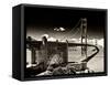 Landscape - Golden Gate Bridge - San Francisco - California - United States-Philippe Hugonnard-Framed Stretched Canvas