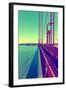 Landscape - Golden Gate Bridge - San Francisco - California - United States-Philippe Hugonnard-Framed Photographic Print